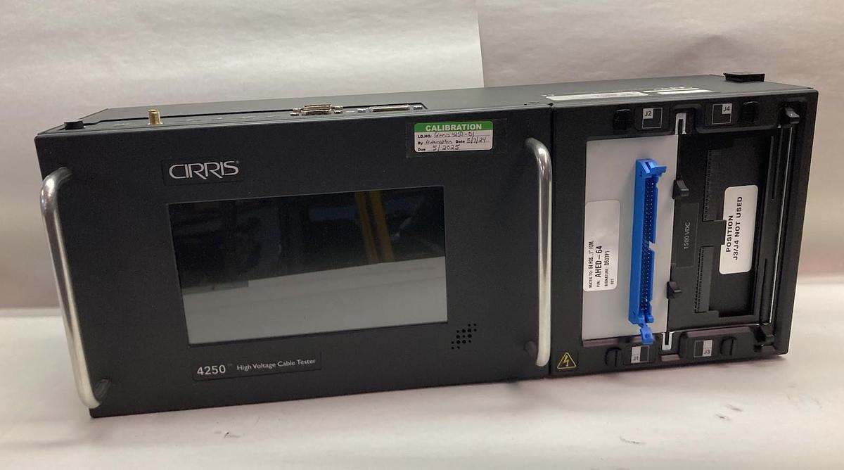 Used Cirris Signature,4250,High Voltage Cable Tester