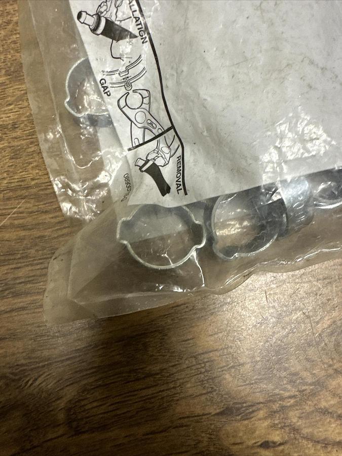 Used Oetiker,2C OET,2 Ear Type 1/2" Clamps Pack of 25