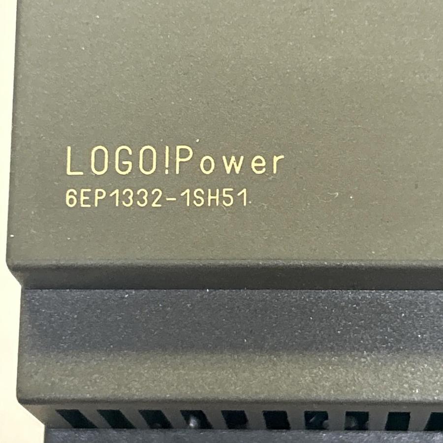 Used SIEMENS,6EP1332-1SH51,LOGO!POWER REGULATED POWER SUPPLY MODULE
