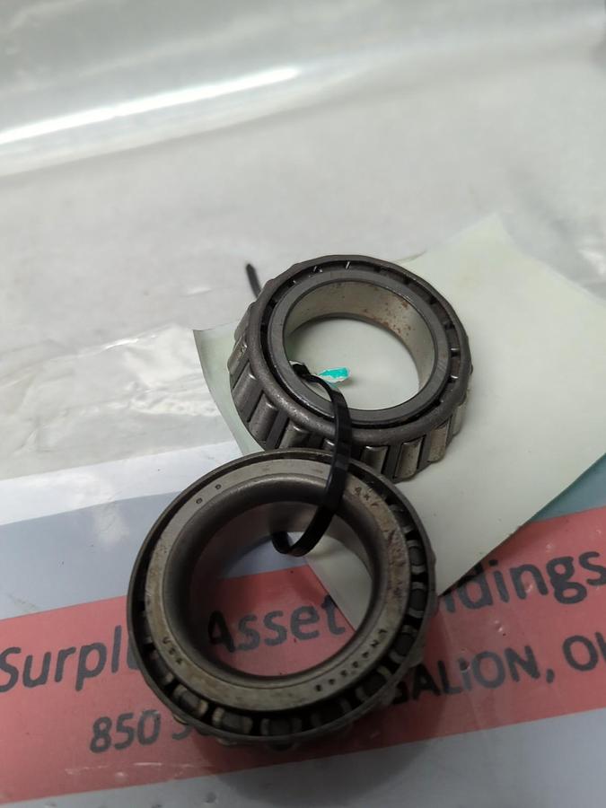Used TIMKEN,LM48548,ROLLER BEARING CONE LOT OF 2 PRE-OWNED