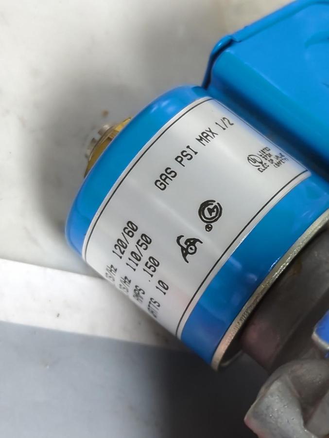 ASCO,K3A762T,2-WAY NORMALLY CLOSED SOLENOID GAS VALVE 1 INCH NPT NOS