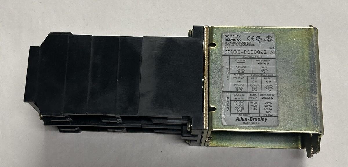 Used ALLEN BRADLEY,700DCP1000Z2,DC RELAY