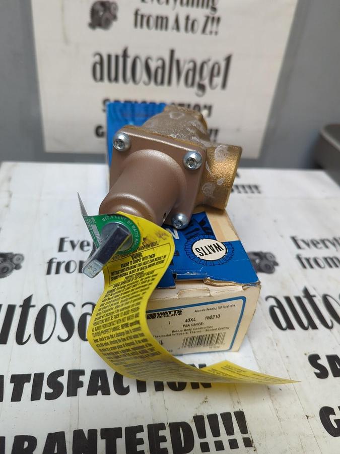 WATTS,0163725 40XL-150210,1 INCH AUTOMATIC RESEATING RELIEF VALVE 150PSI NOS