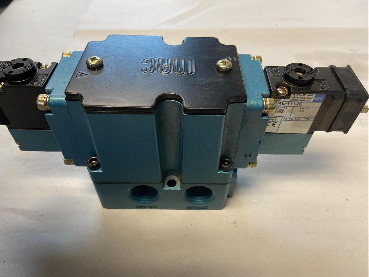 MAC,6552B-231-PM-111JC,Dual Solenoid Valve