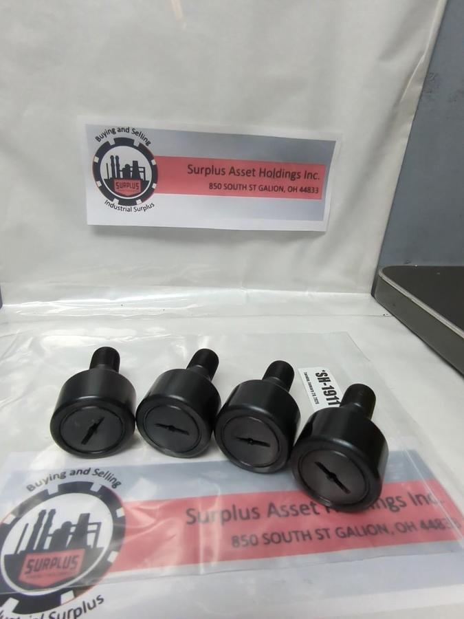 Used MCGILL,CF 2-S,CAM FOLLOWER 2 INCH LOT OF 4 PRE-OWNED