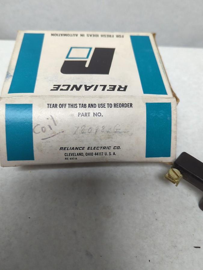 RELIANCE ELECTRIC,78098-G,COIL 110/120V 60CY WL 320-L1 NOS
