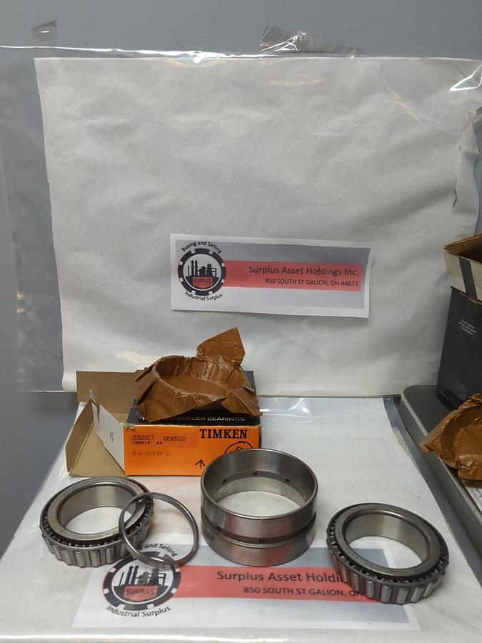 TIMKEN,33287-9B082,DOUBLE ROLLER BEARING ASSEMBLY 2-7/8 INCH BORE NOS