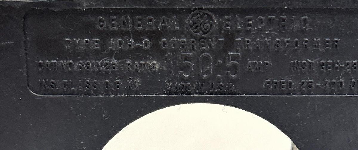 Used GENERAL ELECTRIC,631X28,CURRENT TRANSFORMER