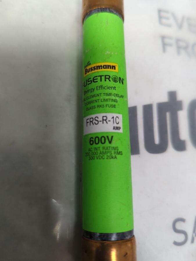 COOPER BUSSMANN,FRS-R-1C,FUSETRON 1 AMP FUSE NOS
