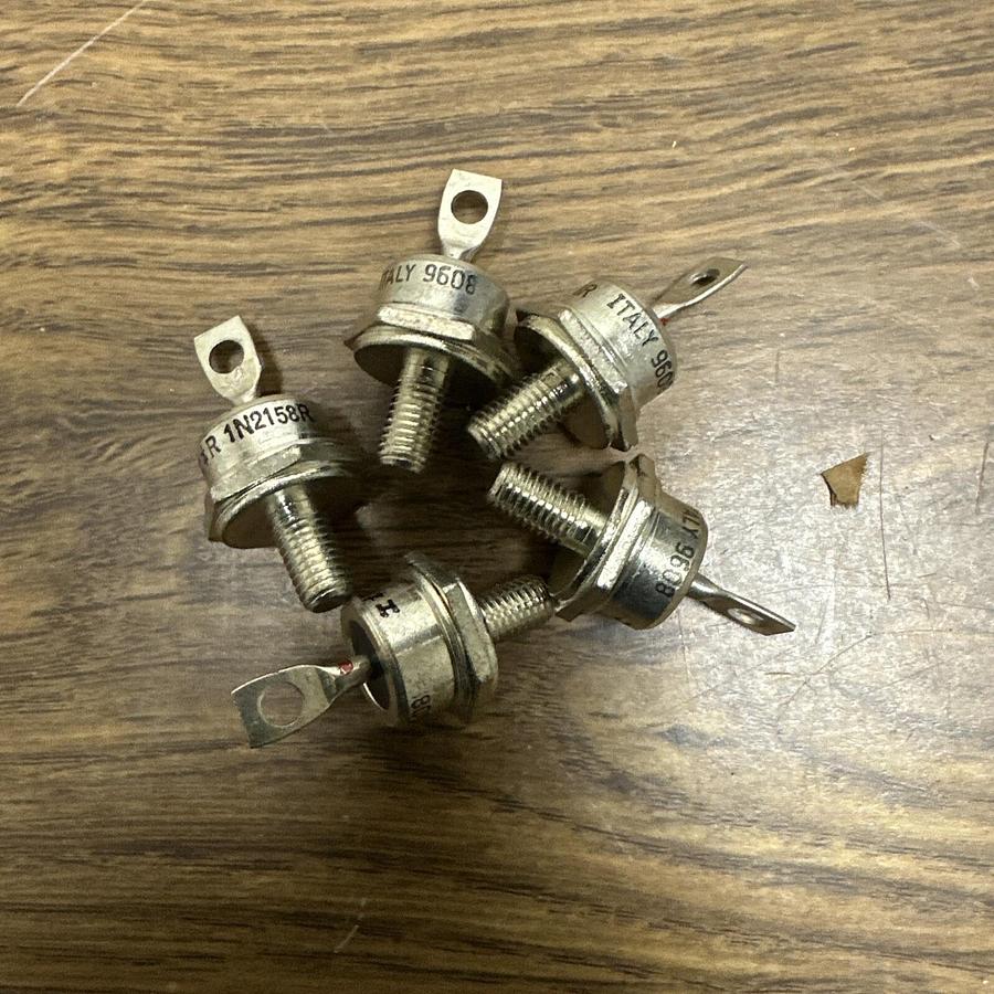 Italy,9608 R1N2158R,Rectifier LOT of 5