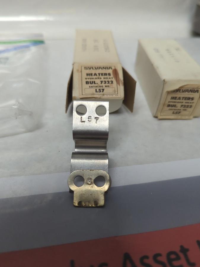 SYLVANIA,L57,OVERLOAD HEATER ELEMENT LOT OF 2 NOS