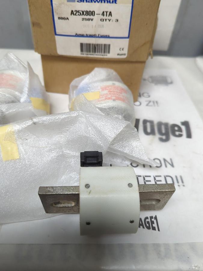 FERRAZ SHAWMUT,A25X800-4TA,SEMICONDUCTOR FUSES 800A 250V BOX OF 3 NOS