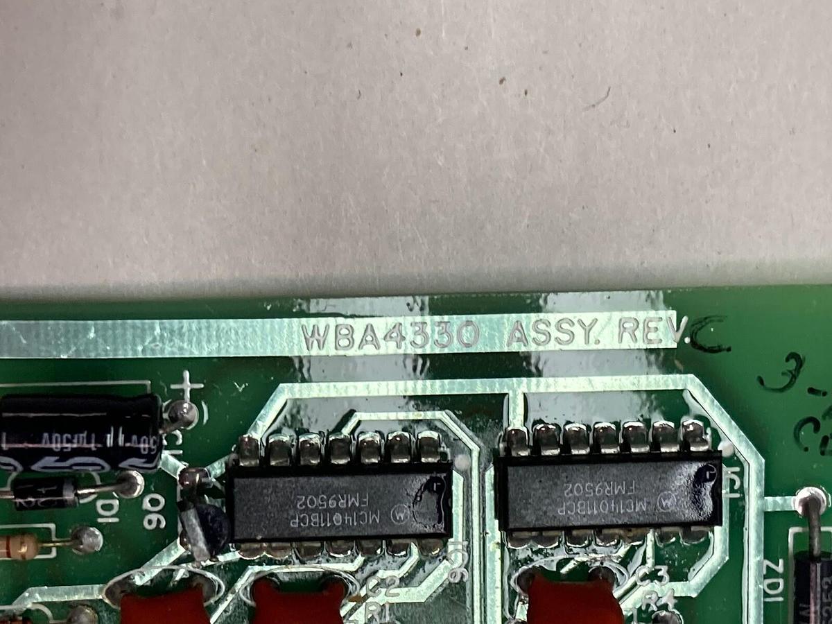 Used Femco,WBA4330,Rev C Circuit Board