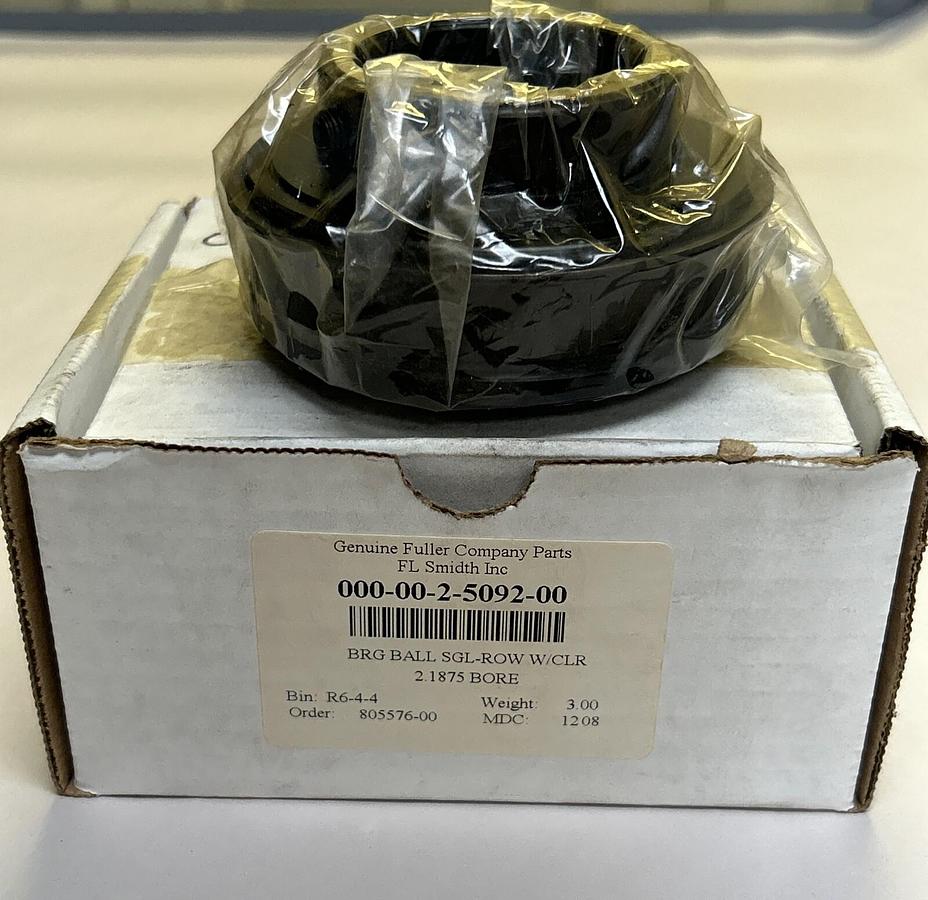 FL SMIDTH INC,000-00-2-5092-00,BALL BEARING BORE 2.1875INCH NOS