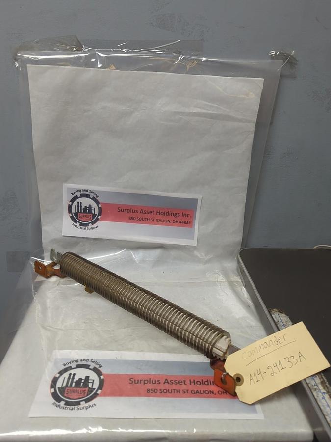 Used COMMANDER,A14-24133A,WIRE WOUND RESISTOR PRE-OWNED