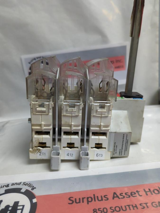 Used TELEMECANIQUE SQUARE D,GS1 GU3,DISCONNECT SWITCH J60A PRE-OWNED