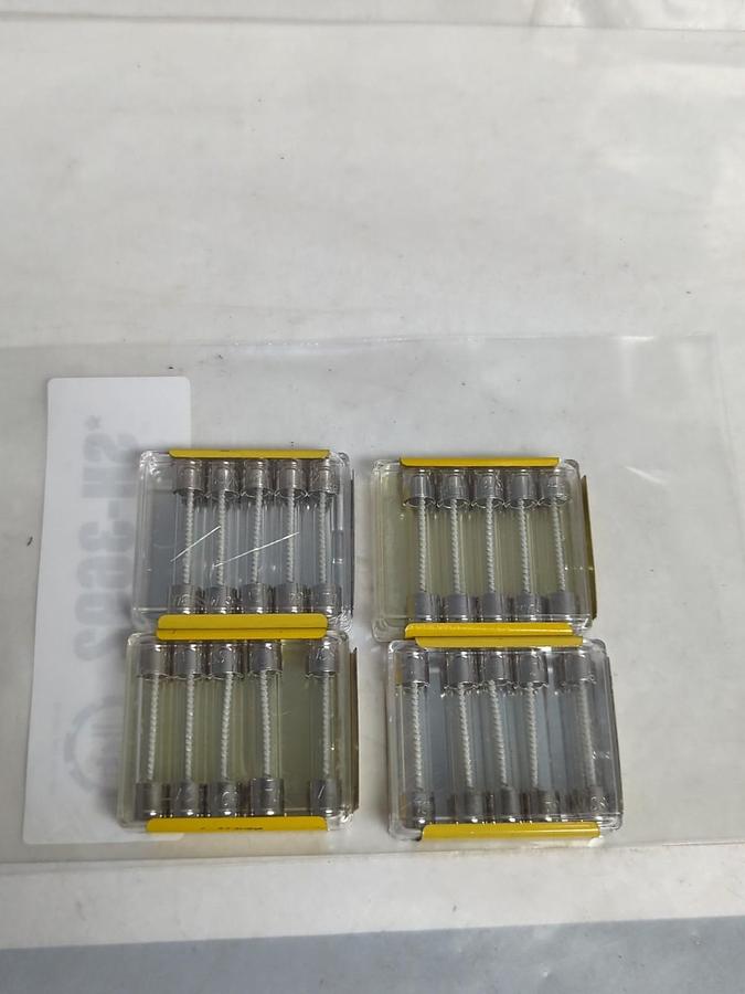 COOPER BUSSMANN,MDL-3,GLASS FUSE LOT OF 20 PCS NOS