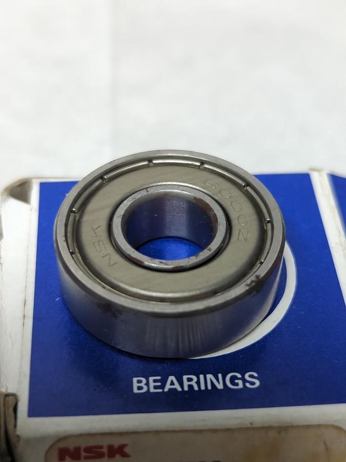 NSK,6000ZZC3,DEEP GROOVE BALL BEARING LOT OF 3 NOS