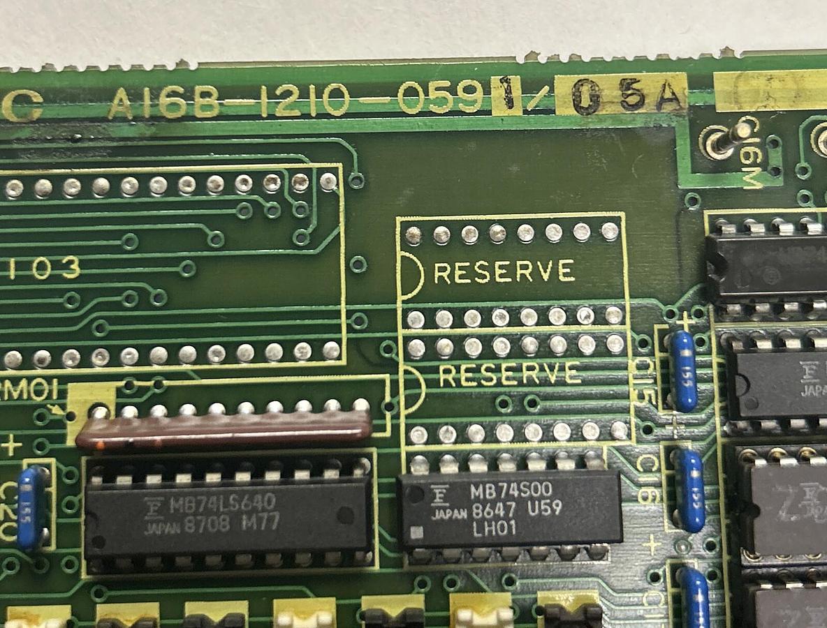 Used FANUC,A16B-1210-0591/A16B-1210-0591/05A, DRIVE CONTROL