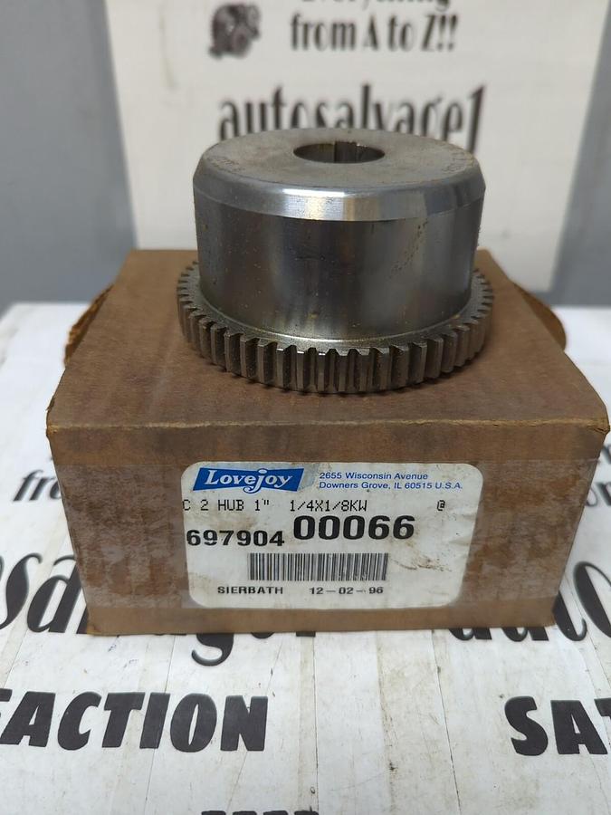 LOVEJOY,697904 00066 C 2,HUB 1 INCH 1/4 INCH X1/8 INCH KW NOS