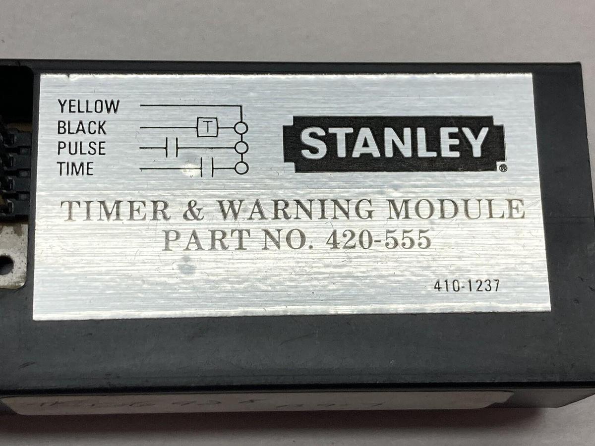 Used Stanley,420-555,Timer & Warning Module