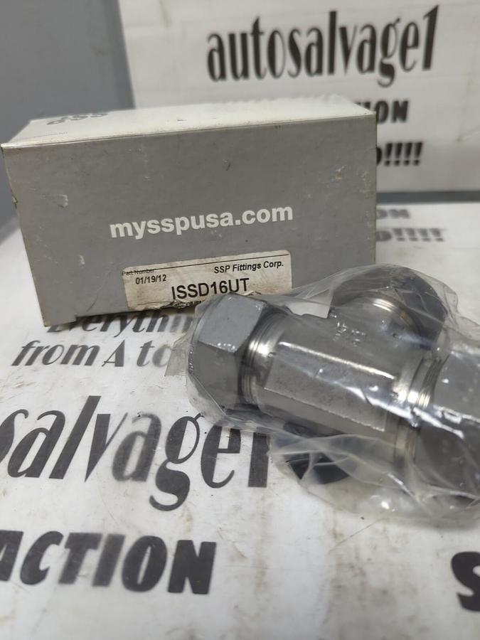 SSP,ISSD16UT,UNION TEE FITTING NEW IN BOX