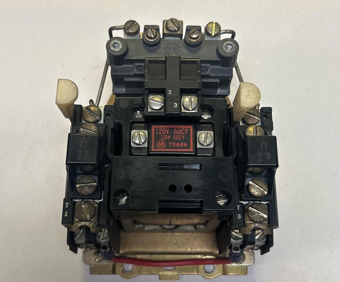 Used ALLEN BRADLEY,709AOD,SIZE 0 MOTOR STARTER