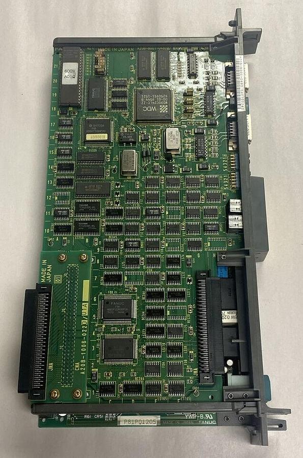Used FANUC,A16B-1212-0871,POWER SUPPLY WITH A20B-8001-0480 CONTROL UNIT GRAPHIC PCB