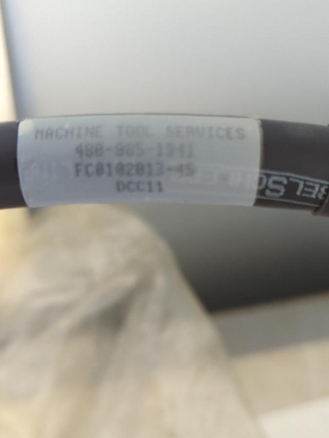 MACHINE TOOL SERVICES,FC0102013-45, POWER MOTOR CABLE 45FT NOS