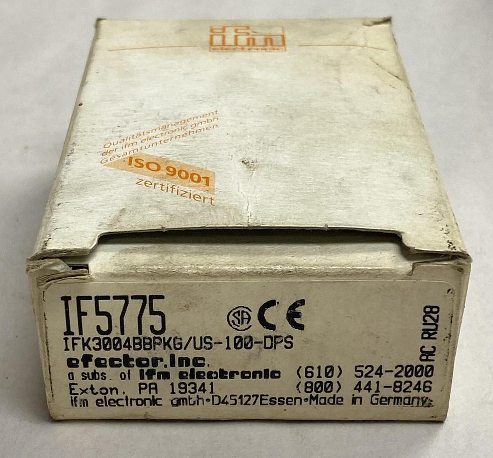 IFM,IFK3004BBPKG/M/US-100-DPS,Proximity Sensor Box Of 4 NOS