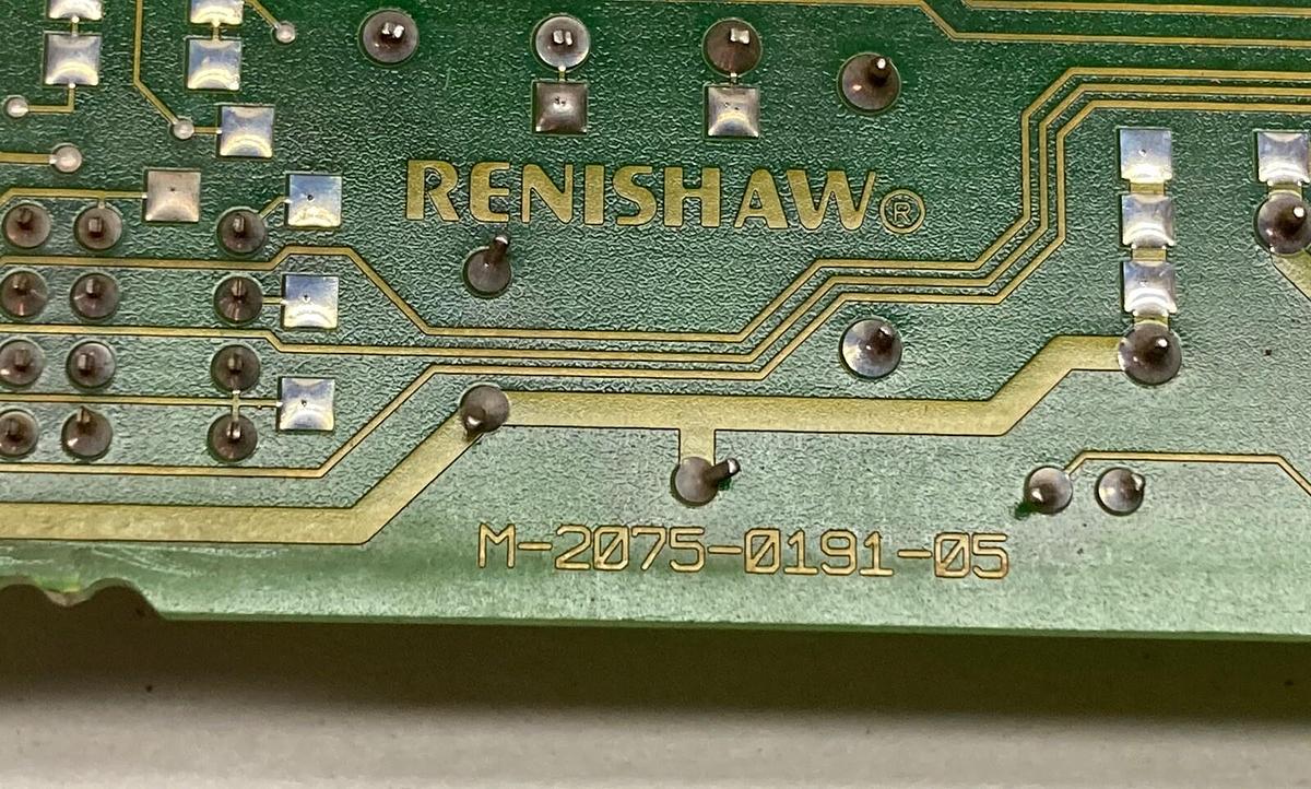 Used Renishaw,M-2075-0191-05,Probe Receiver Interface Card