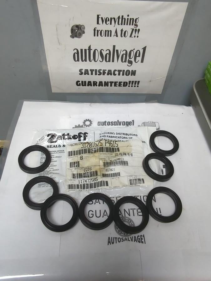 ZATKOFF SEALS,3120165 P4615 STD,POLYPAK AU-90 LOT OF 8 NOS