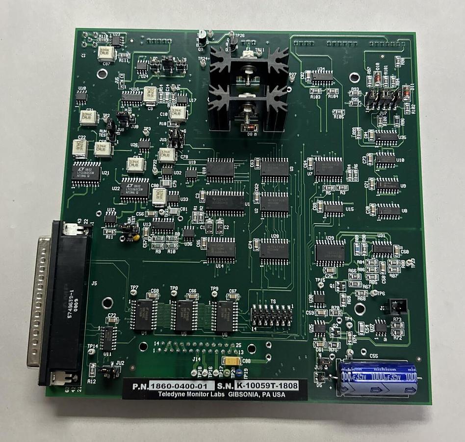 TELEDYNE MONITOR LABS,1860-0400-01,OPTICAL AMPLIFIER PC BOARD NOS