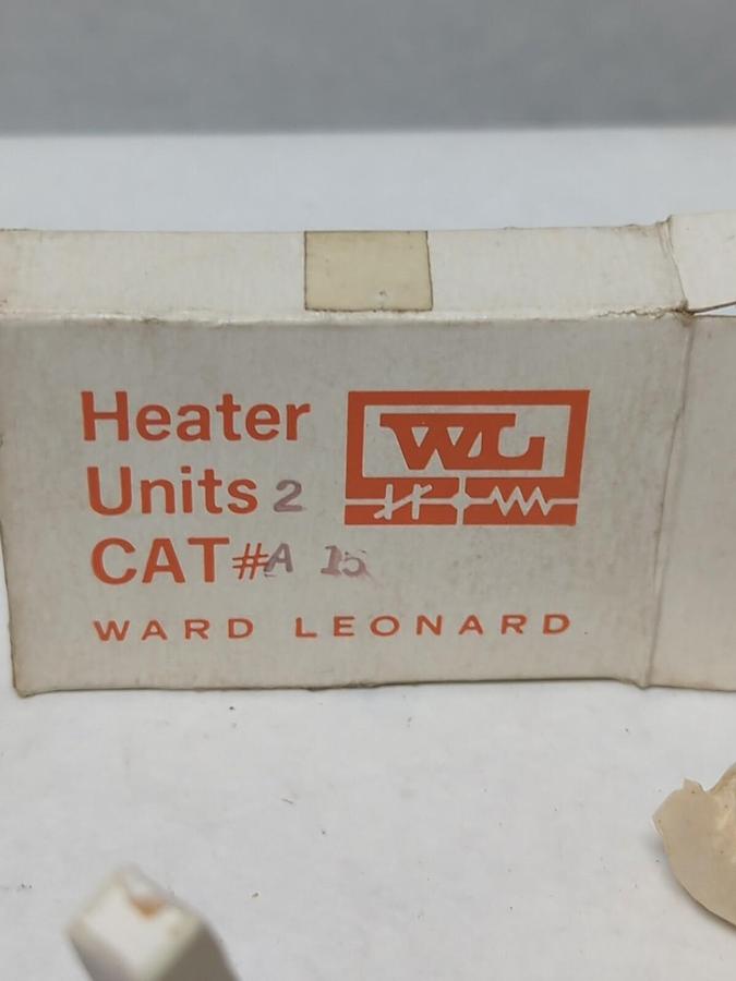 WARD LEONARD,A15,OVERLOAD HEATER ELEMENT LOT OF 2 NOS