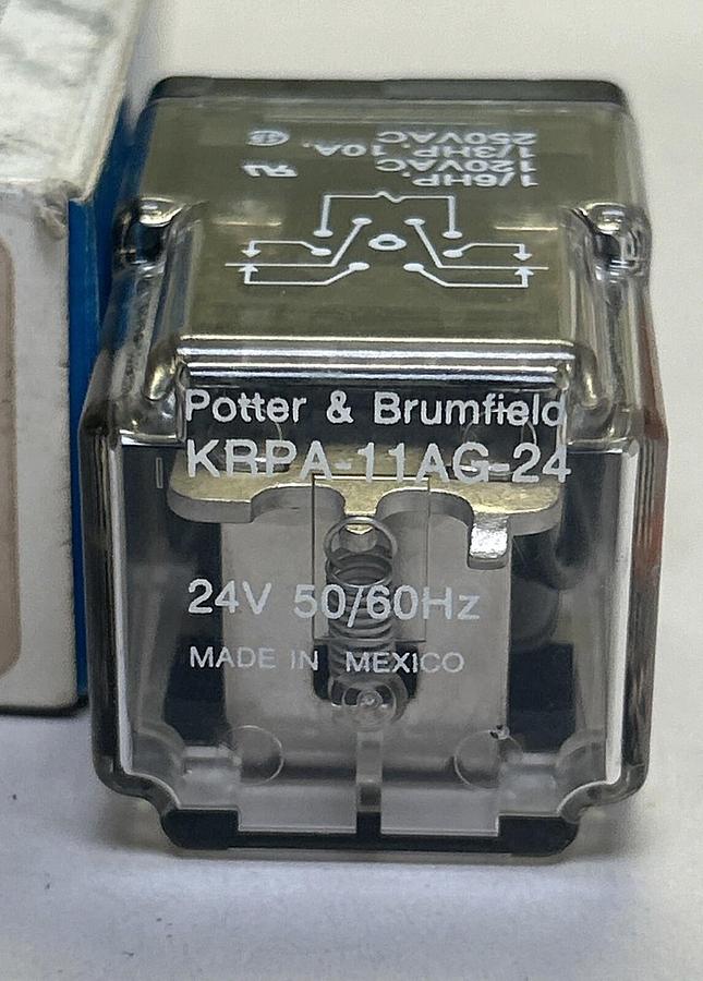 POTTER & BRUMFIELD,KRPA-11AG-24,RELAY 24V NOS
