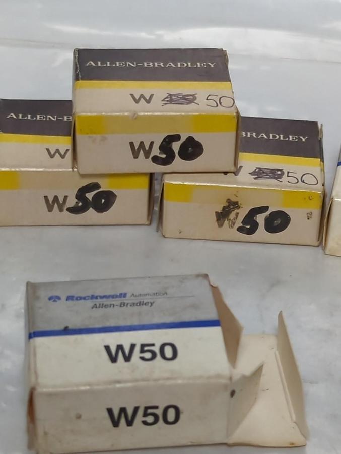 ALLEN BRADLEY,W50,THERMAL OVERLOAD HEATER ELEMENT LOT OF 6 NOS