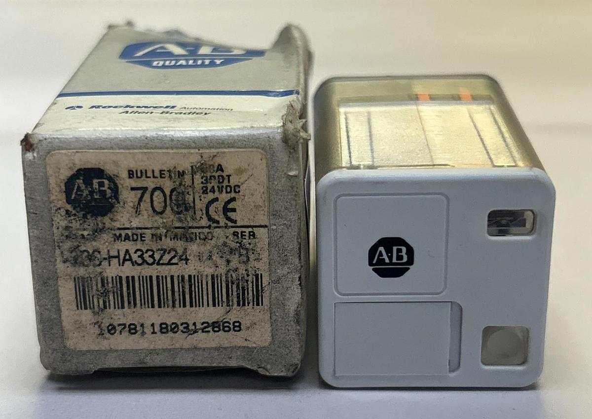 ALLEN BRADLEY,700-HA33Z24,RELAY 24VDC NOS