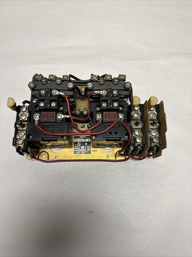 Used Allen-Bradley,705-AOD103,Size 0 Reversing Starter (G057)