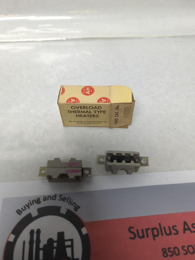 ARROW HART,42001,OVERLOAD HEATER ELEMENT BOX OF 2 NOS