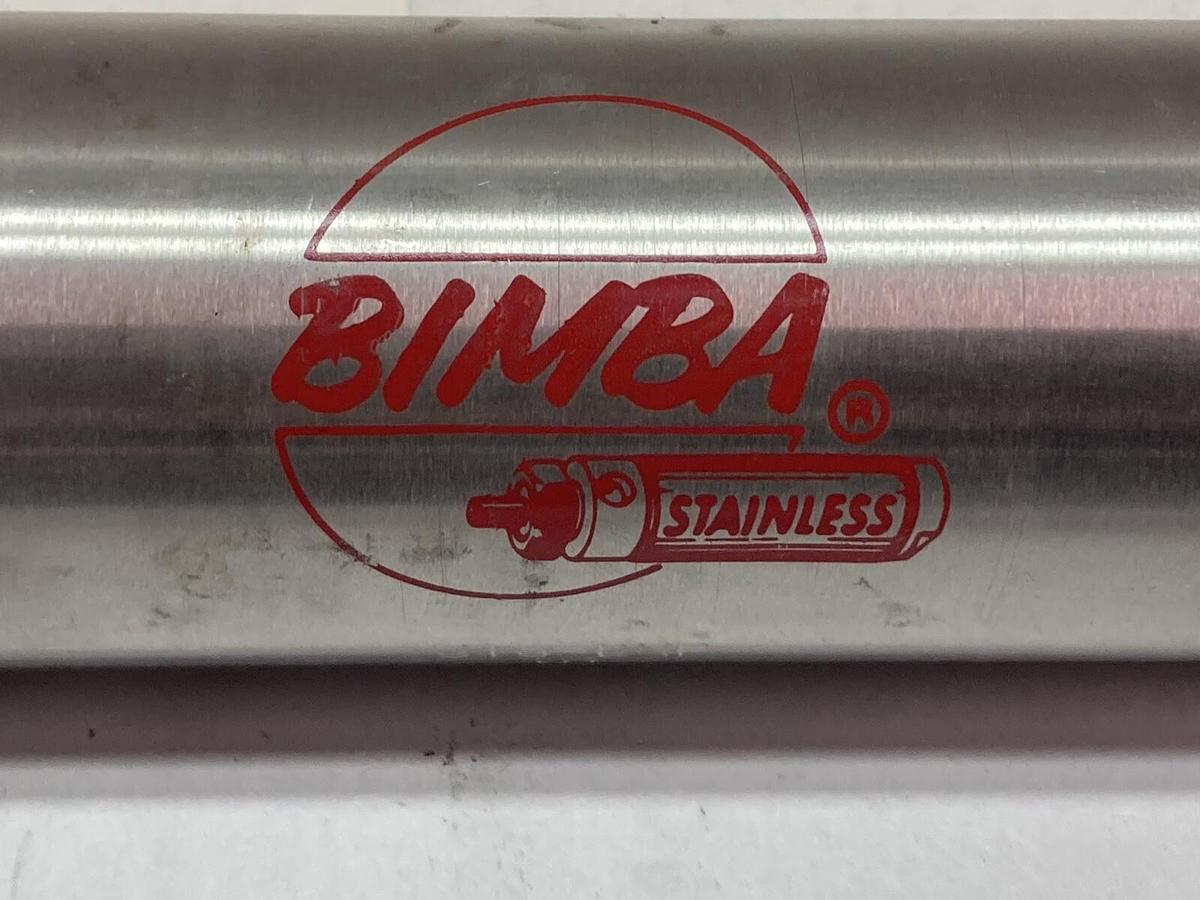 Used Bimba,316-DXP,Stainless Pneumatic Cylinder