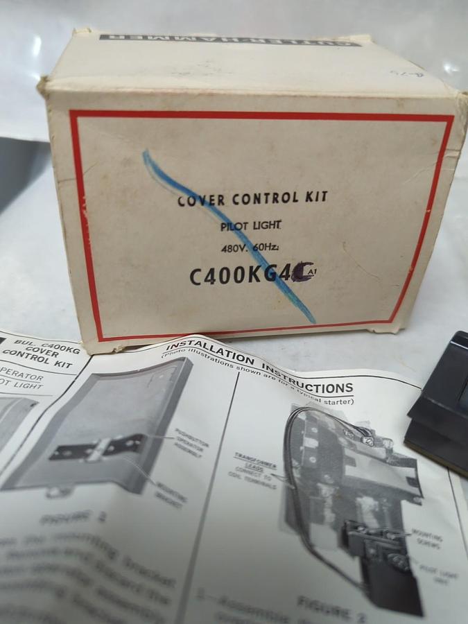 CUTLER-HAMMER,C400KG4C,COVER CONTROL KIT NOSKIT PILOT LIGHT 480V 60HZ NOS