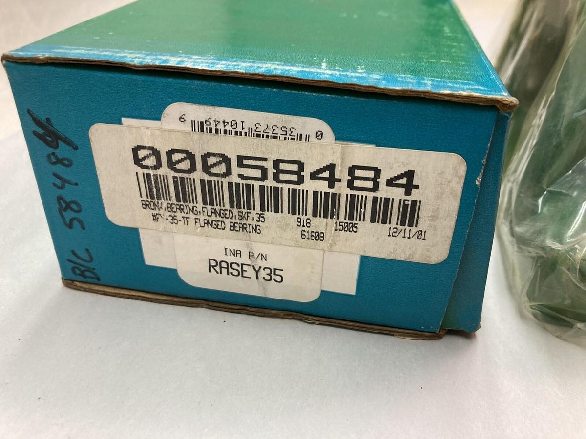Used INA,RASEY35,2-Bolt Pillow Block Bearing