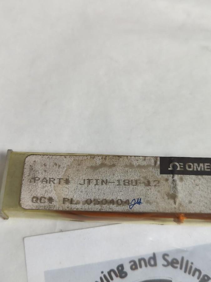 OMEGA,JTIN-18U-12,THERMOCOUPLER PROBE WITH LEAD WIRE NOS