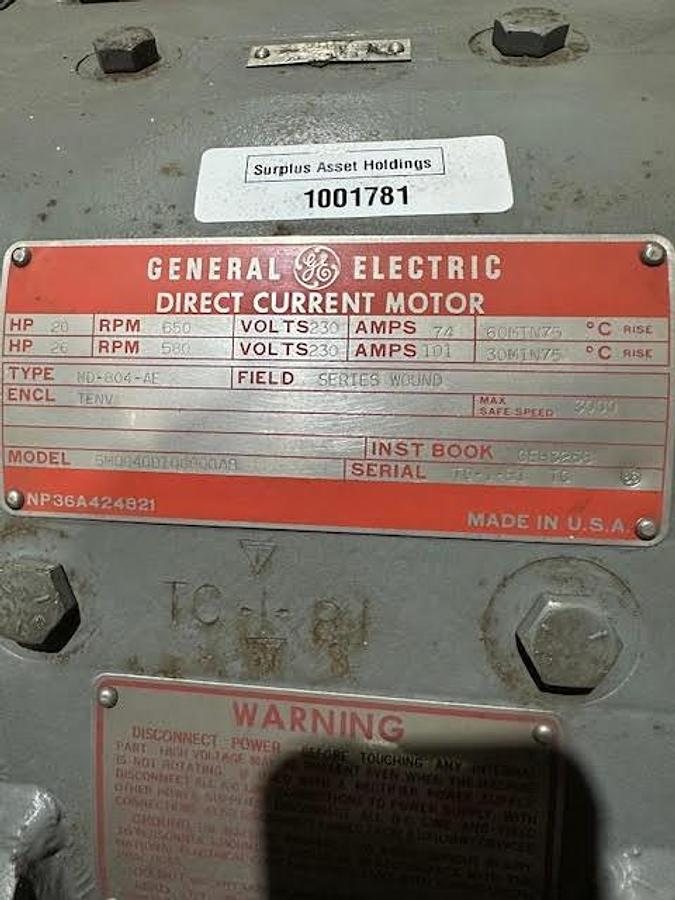 Refurbished GE 20 MD804