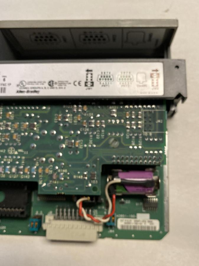 Used Allen-Bradley,1746-BAS,SER C FRN 6 SLC500 Basic Module