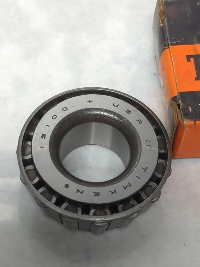 TIMKEN,15100,ROLLER BEARING CONE 1 INCH BORE NOS