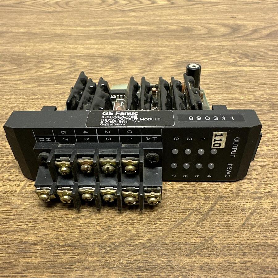 Used GE Fanuc,IC610MDL175B,Outlet Module