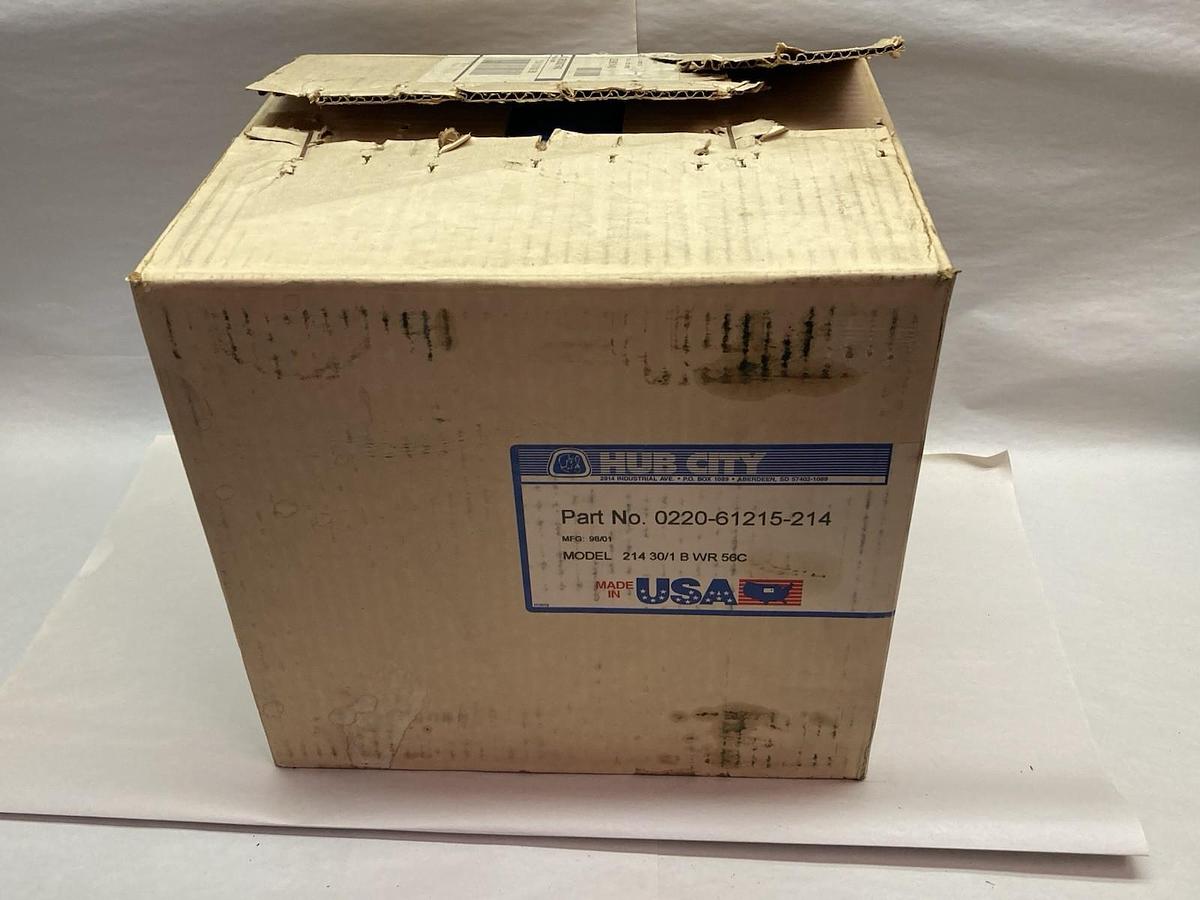 Hub City,0220-61215-214,Gear Reducer Model 214 30/1 B WR 56C