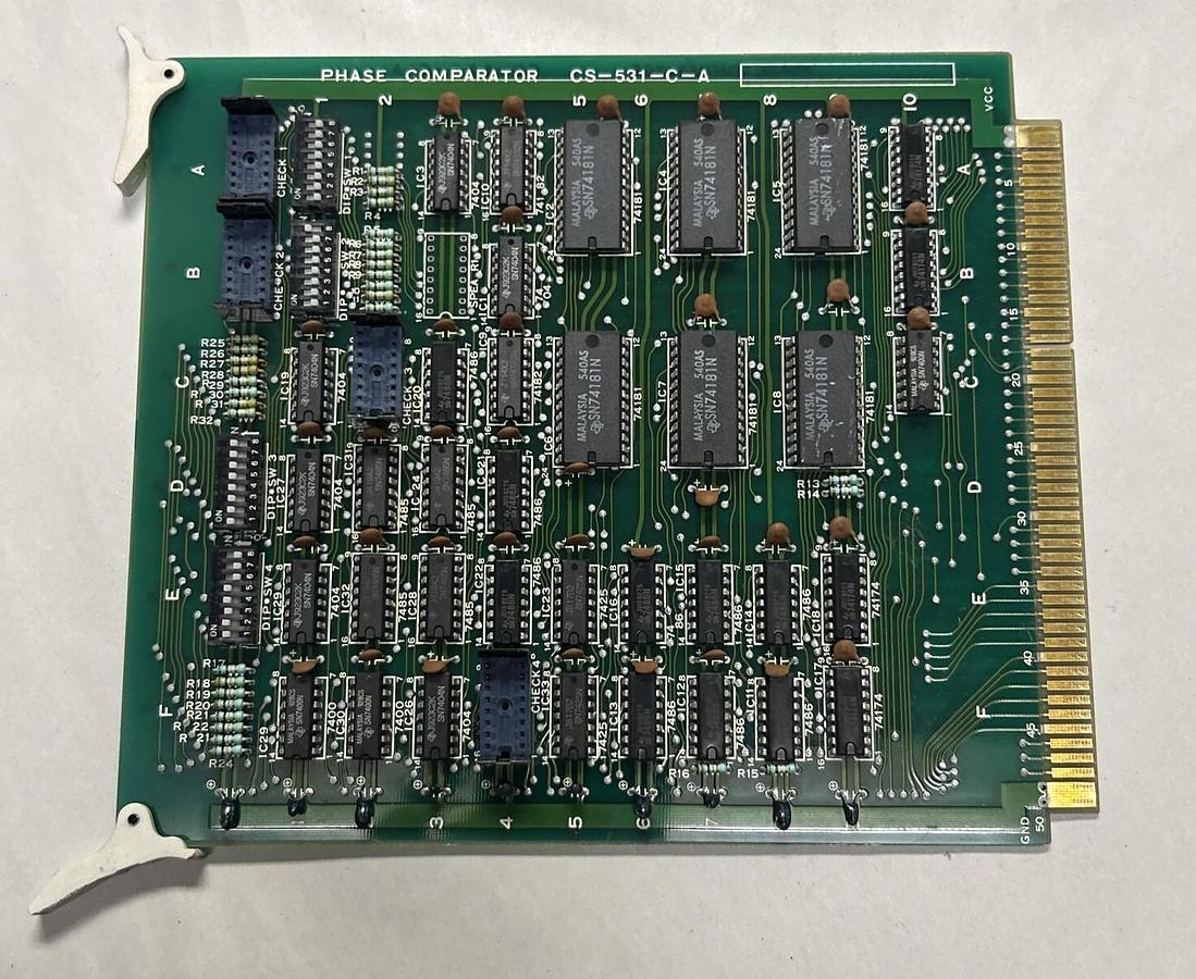Used UNBRANDED,CS-531-C-A,PHASE COMPARATOR CIRCUIT BOARD