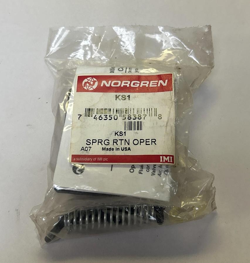 Used NORGREN,KS1,SPRING RETURN OPERATOR NEW